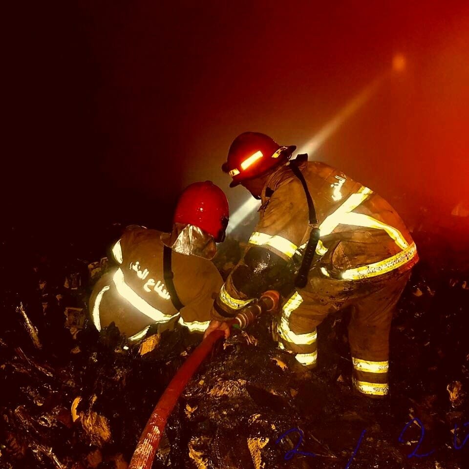 ZH Safety training and firefighting activity