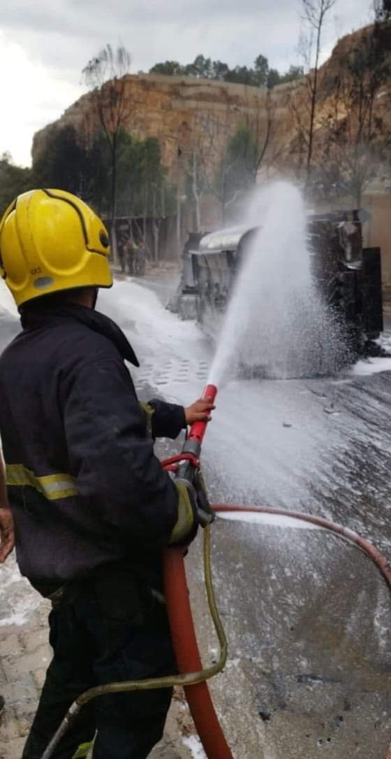 ZH Safety training and firefighting activity