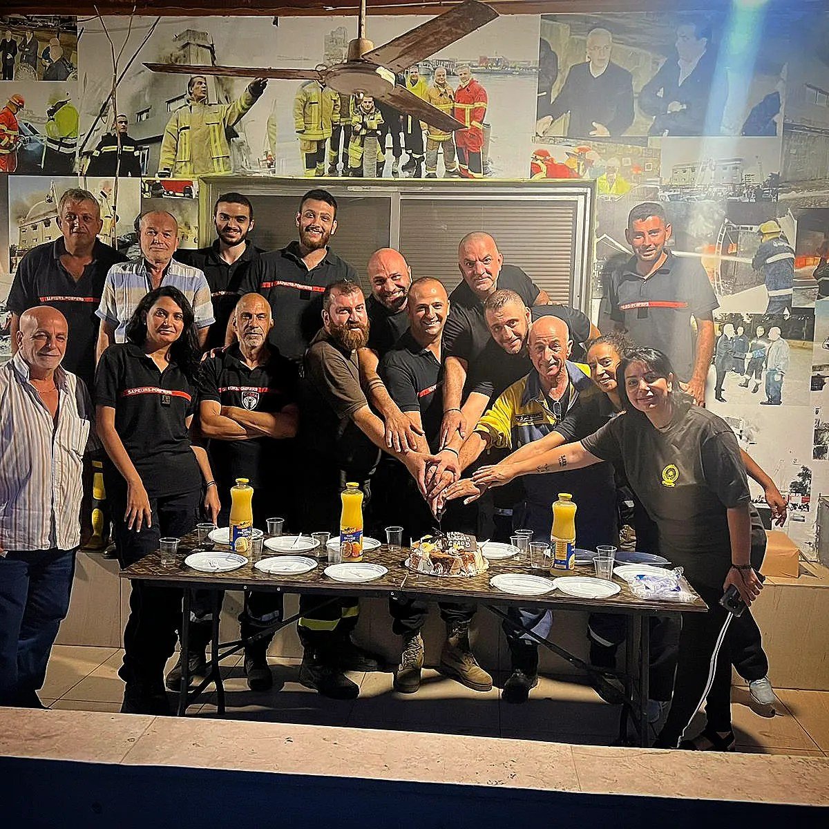 ZH Safety training and firefighting activity