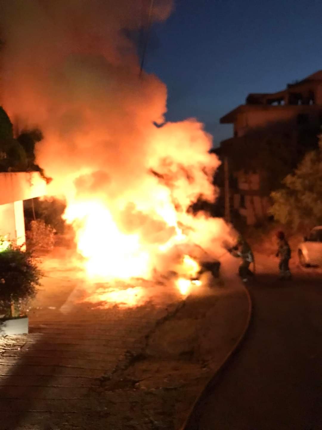 ZH Safety training and firefighting activity