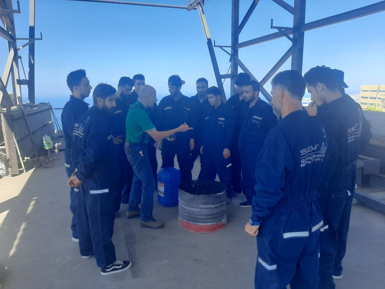ZH Safety training and firefighting activity